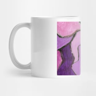 Abstract Painting 2c29 Fandango Fuchsia Lavender Mug